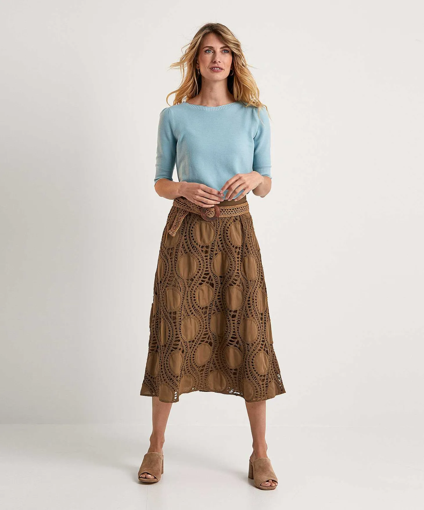 Falda Luisa Cerano Crochet