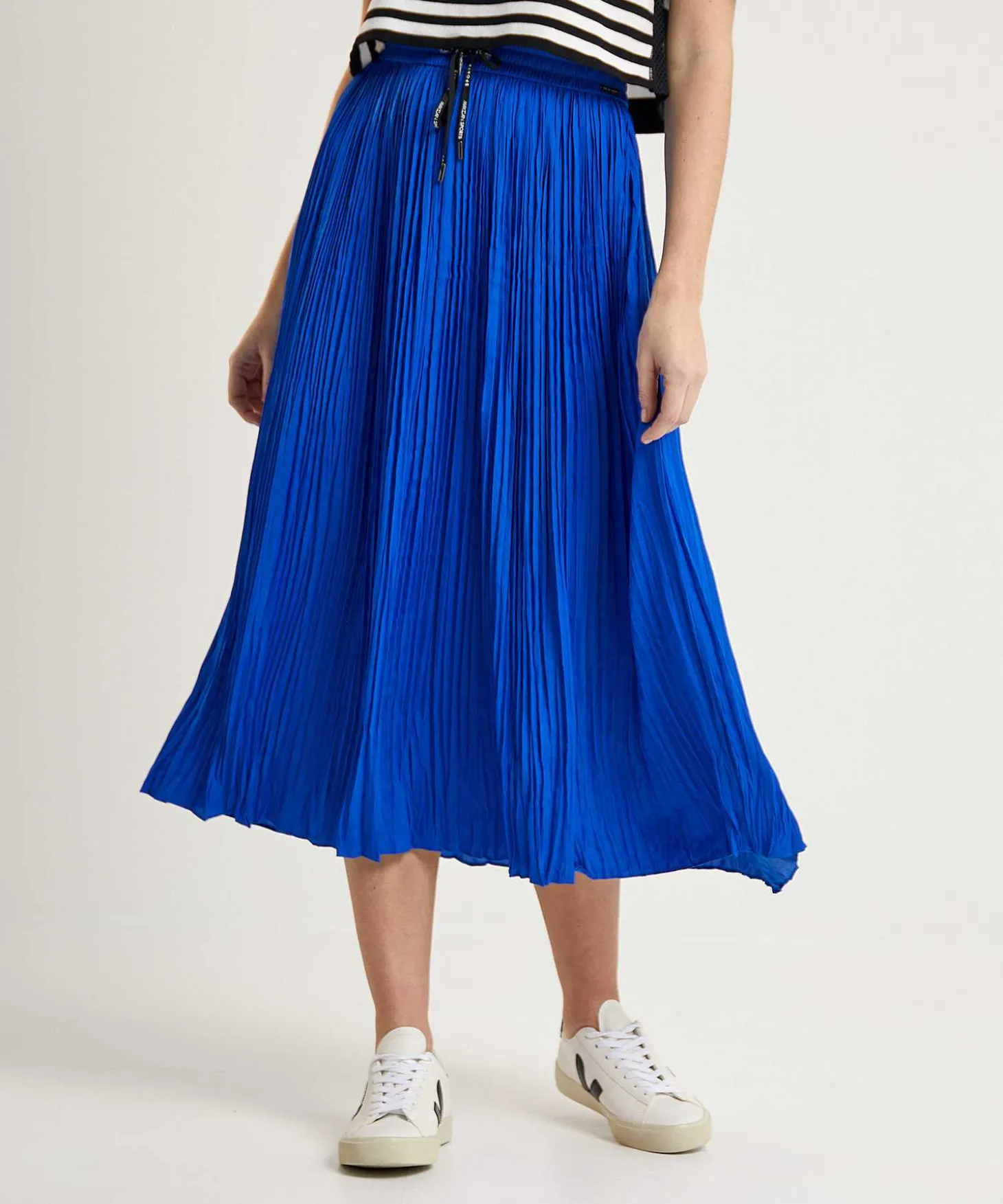 Falda Plisada Deportiva De Marc Cain