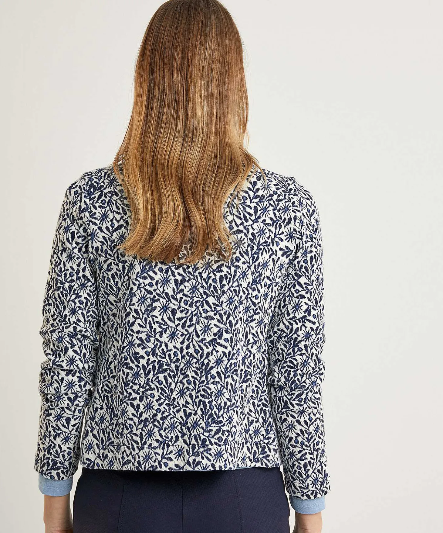 Giulia E Tu Blazer Chaleco Jacquard