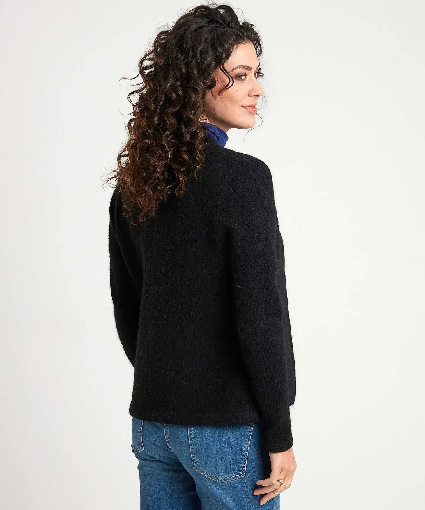 Giulia E Tu Blazer Chaleco Mezcla De Lana