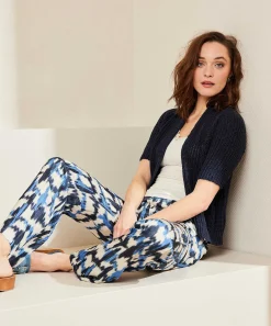 Giulia E Tu Cardigan De Hilo De Cinta Manga Corta