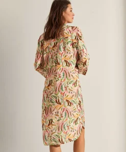 Giulia E Tu Vestido Con Botones Pastel Paisley