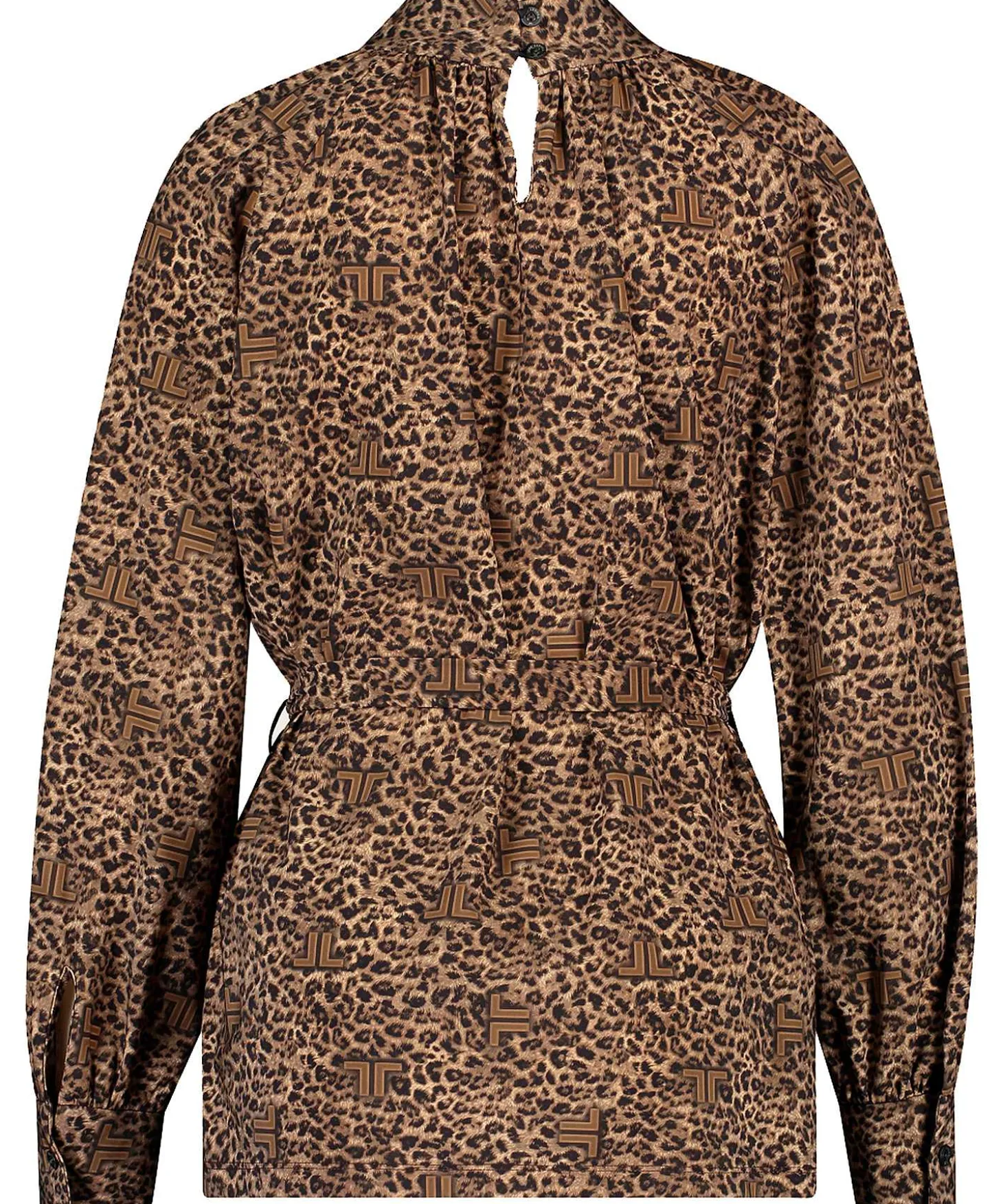 Jane Lushka Blusa Larga Grace Estampado Animal