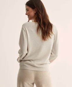 Jersey * De Lurex Con Cuello En V