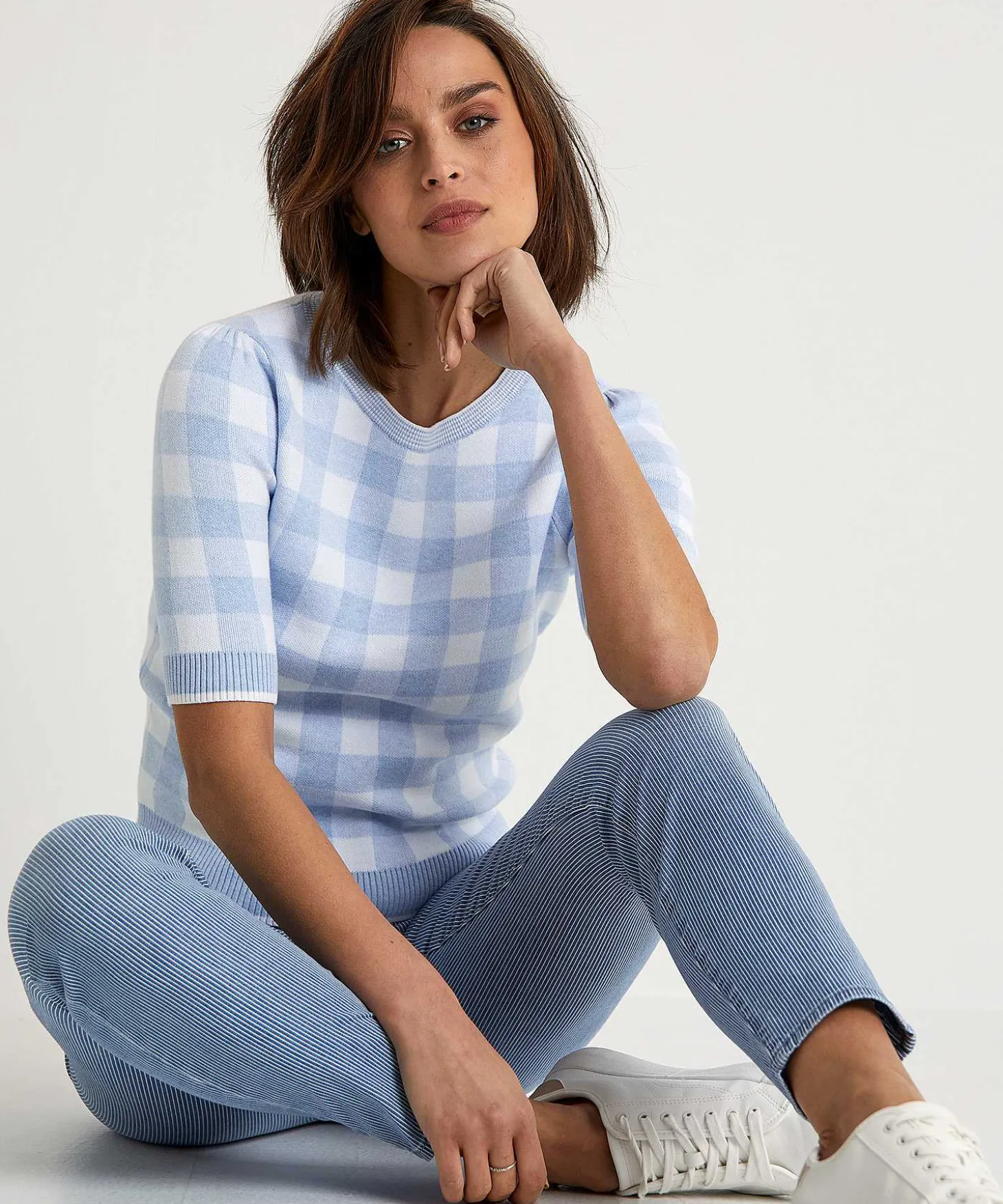Jersey De Cuadros Giulia E Tu