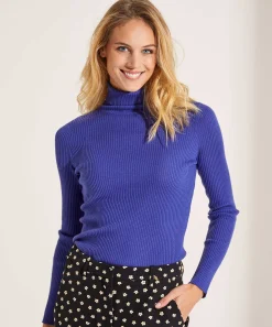 Jersey De Cuello Alto De Punto Acanalado No Man'S Land