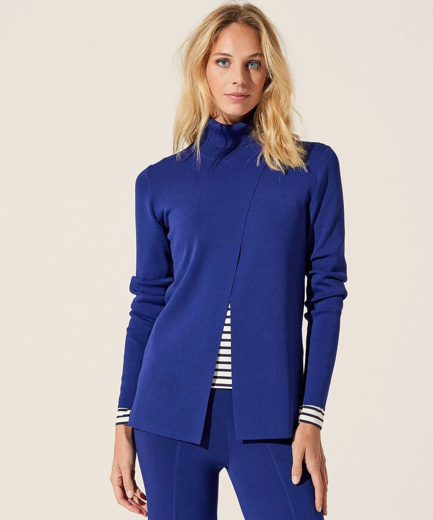 Jersey Emotions De Crepe Con Cruzado