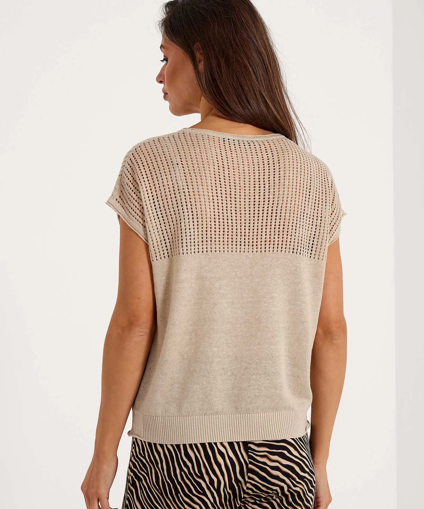 Jersey Emotions De Lino Pointelle