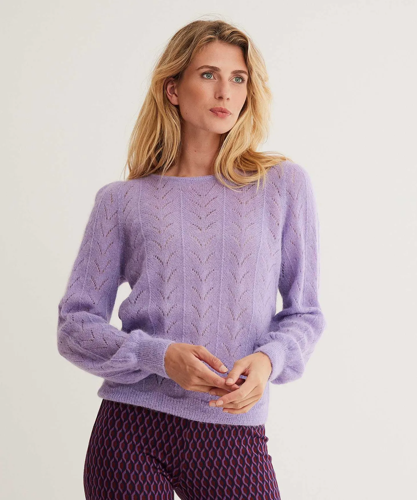 Jersey Giulia E Tu Ajour Mezcla De Alpaca