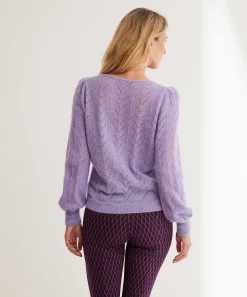 Jersey Giulia E Tu Ajour Mezcla De Alpaca