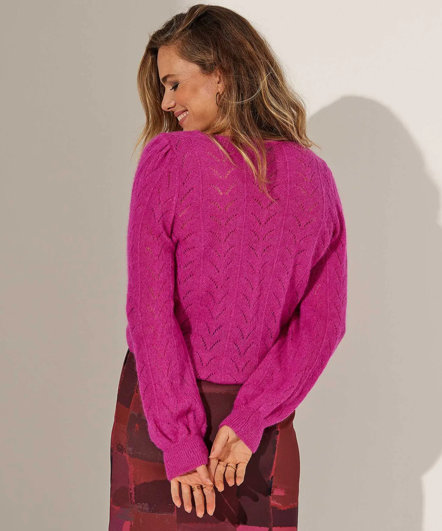 Jersey Giulia E Tu Ajour Mezcla De Alpaca