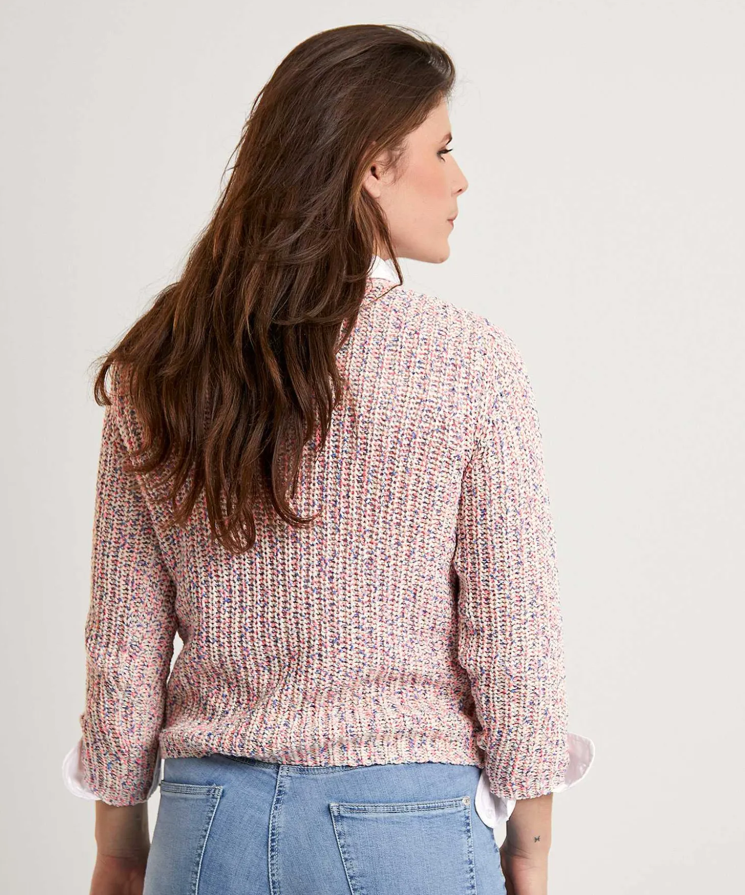 Jersey Giulia E Tu De Hilo Con Cinta Multicolor