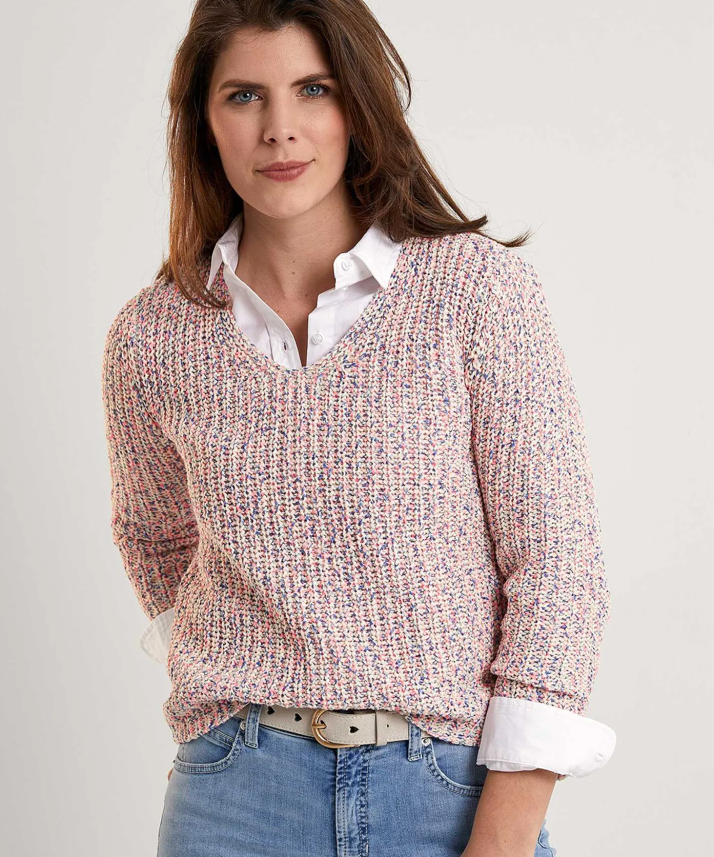 Jersey Giulia E Tu De Hilo Con Cinta Multicolor