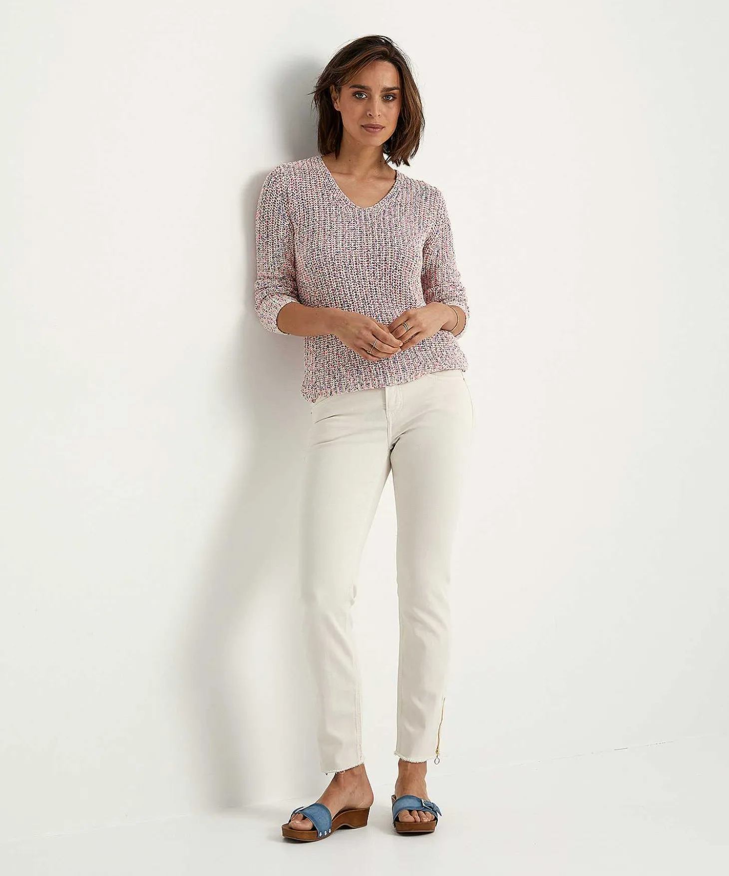 Jersey Giulia E Tu De Hilo Con Cinta Multicolor