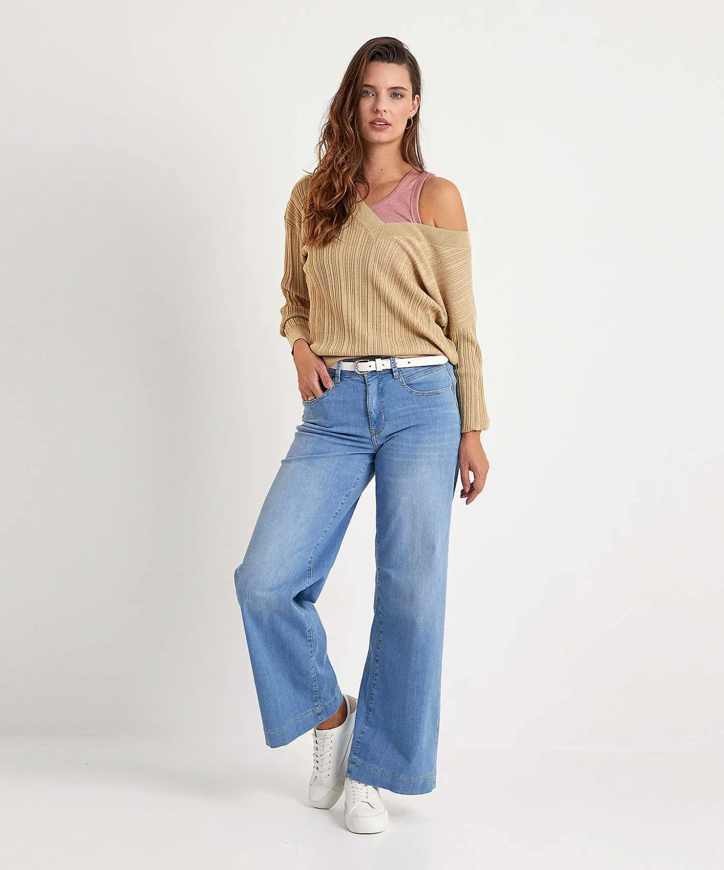 Jersey Liu Jo Con Cuello En V Y Lurex