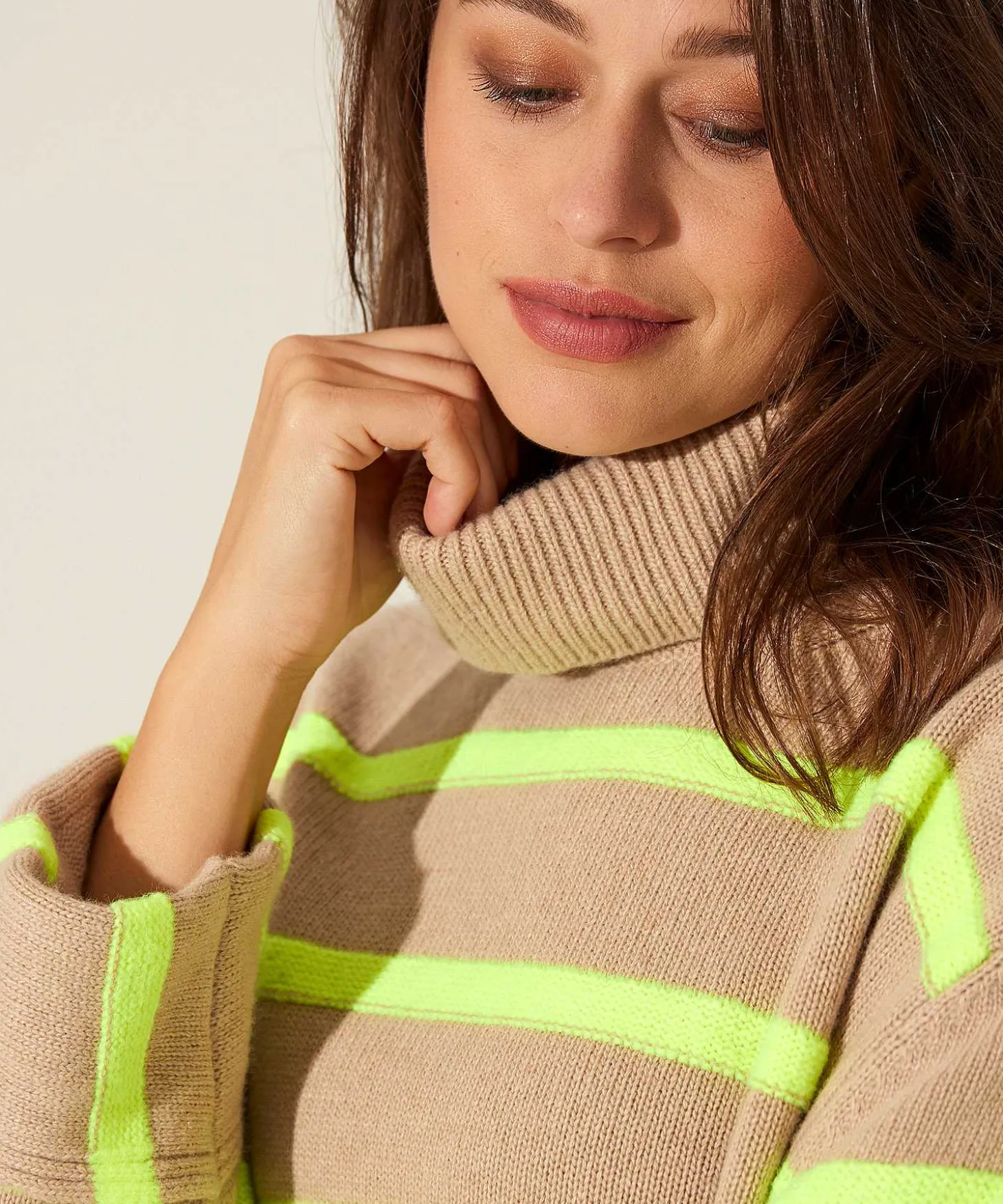Jersey Oversize Due Amanti Mezcla Lana Liana