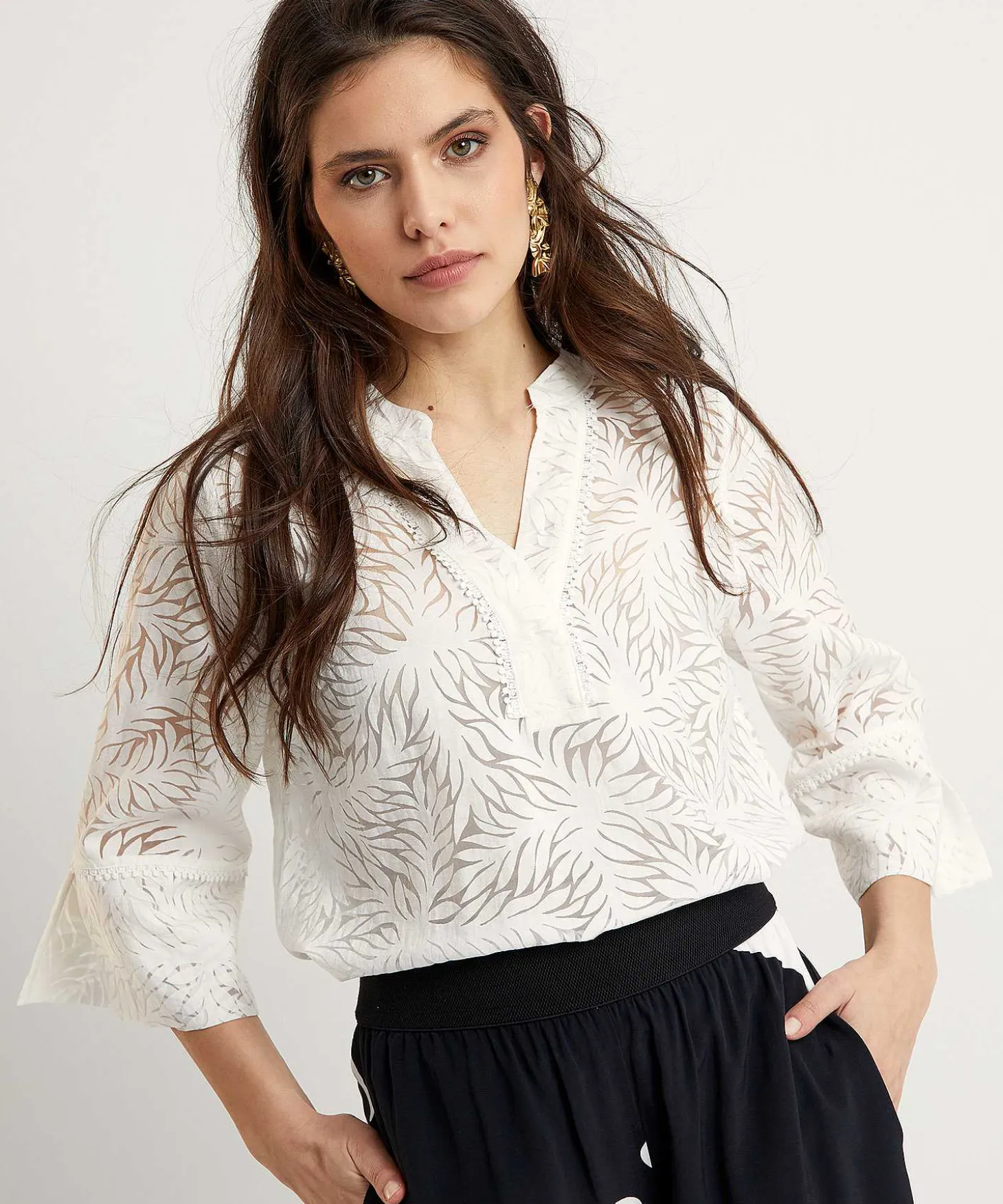 Kyra Ausbrenner Blusa Olga