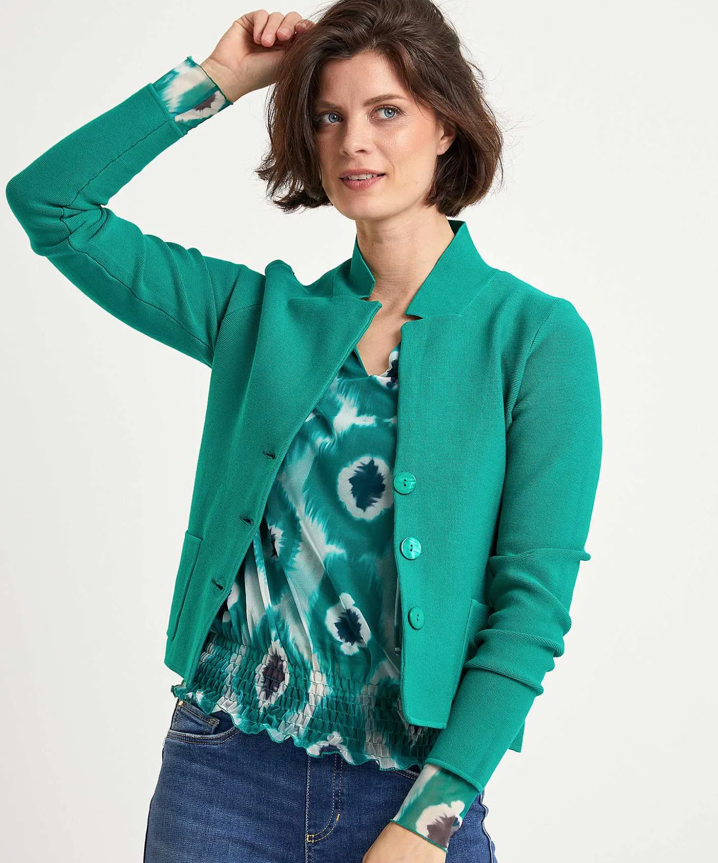 Kyra Blazer Chaleco Punto Luna