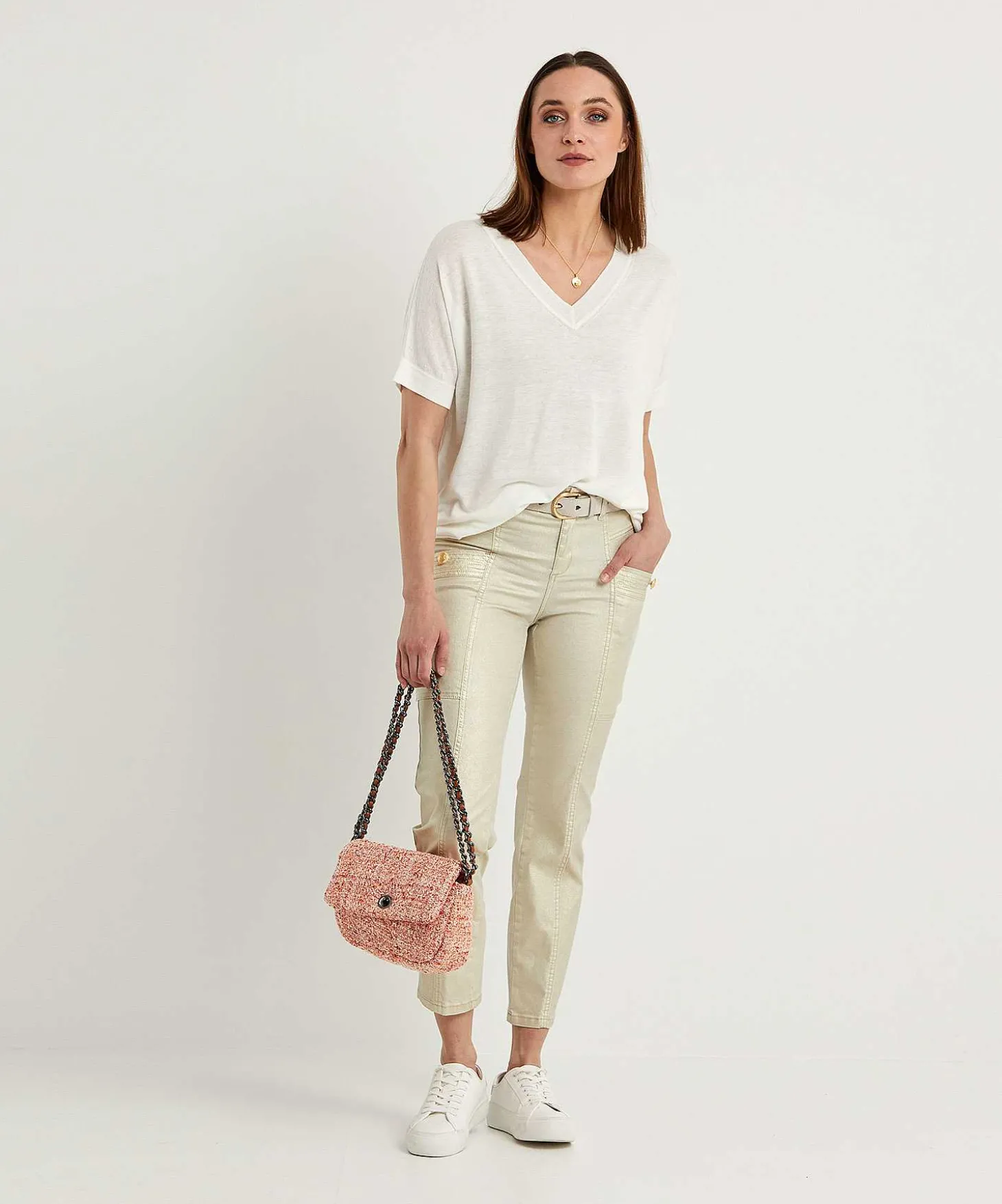 Kyra Jersey Mezcla De Lino Esther