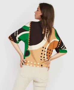 Kyra Top Col Estampado Grafico Marielle