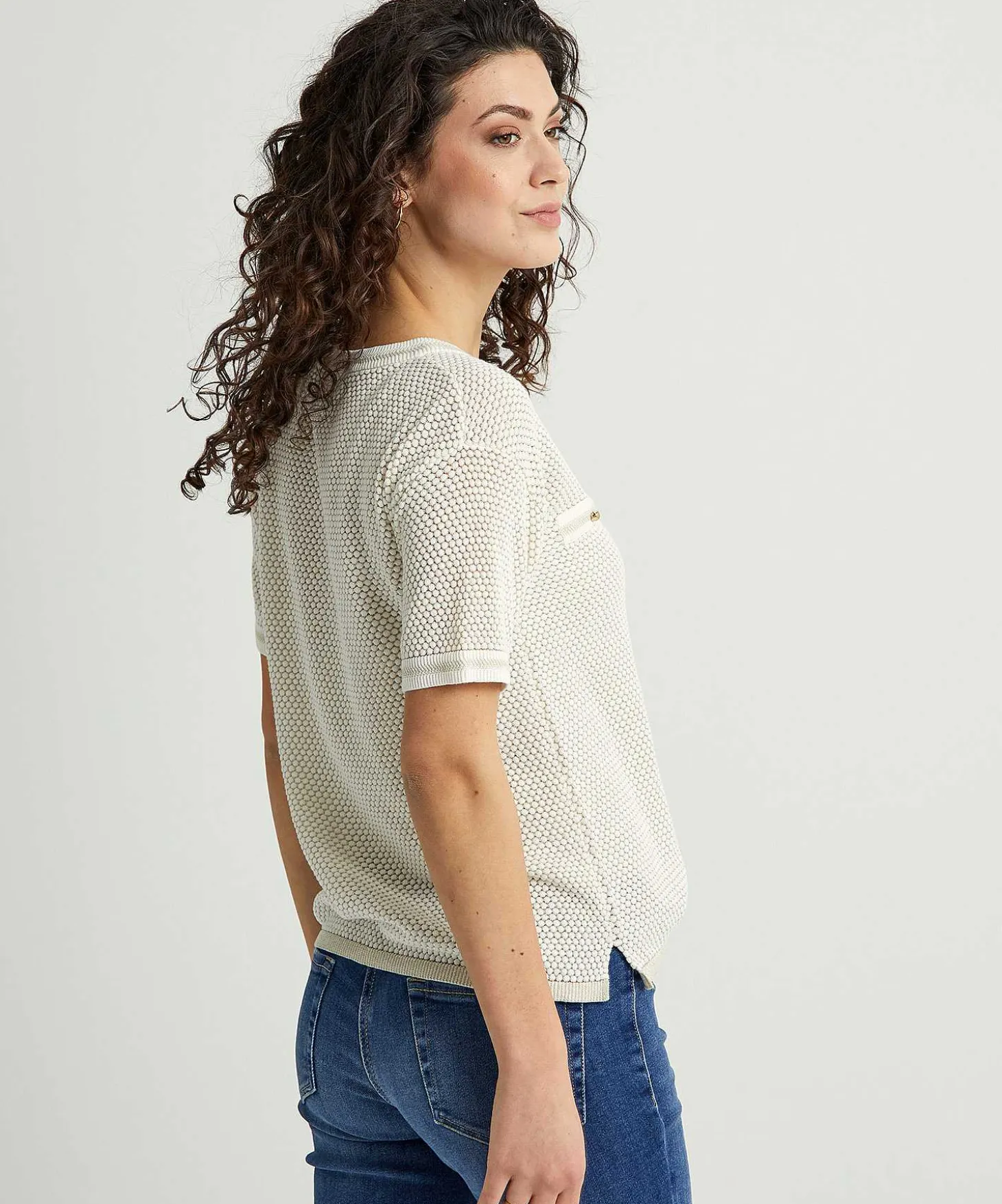 Leo & Ugo Jersey 3D Panal Lurex