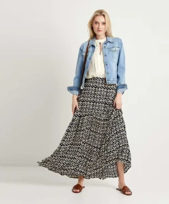 Liu Jo Top Sedoso Sin Mangas De Gasa Georgette