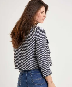Luisa Cerano Americana Tweed Rayas