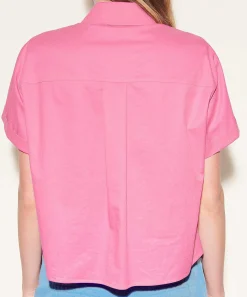 Luisa Cerano Blusa Corta De Popelin
