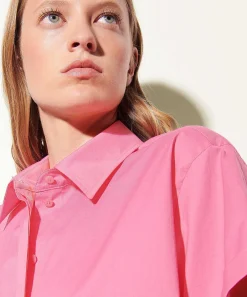 Luisa Cerano Blusa Corta De Popelin