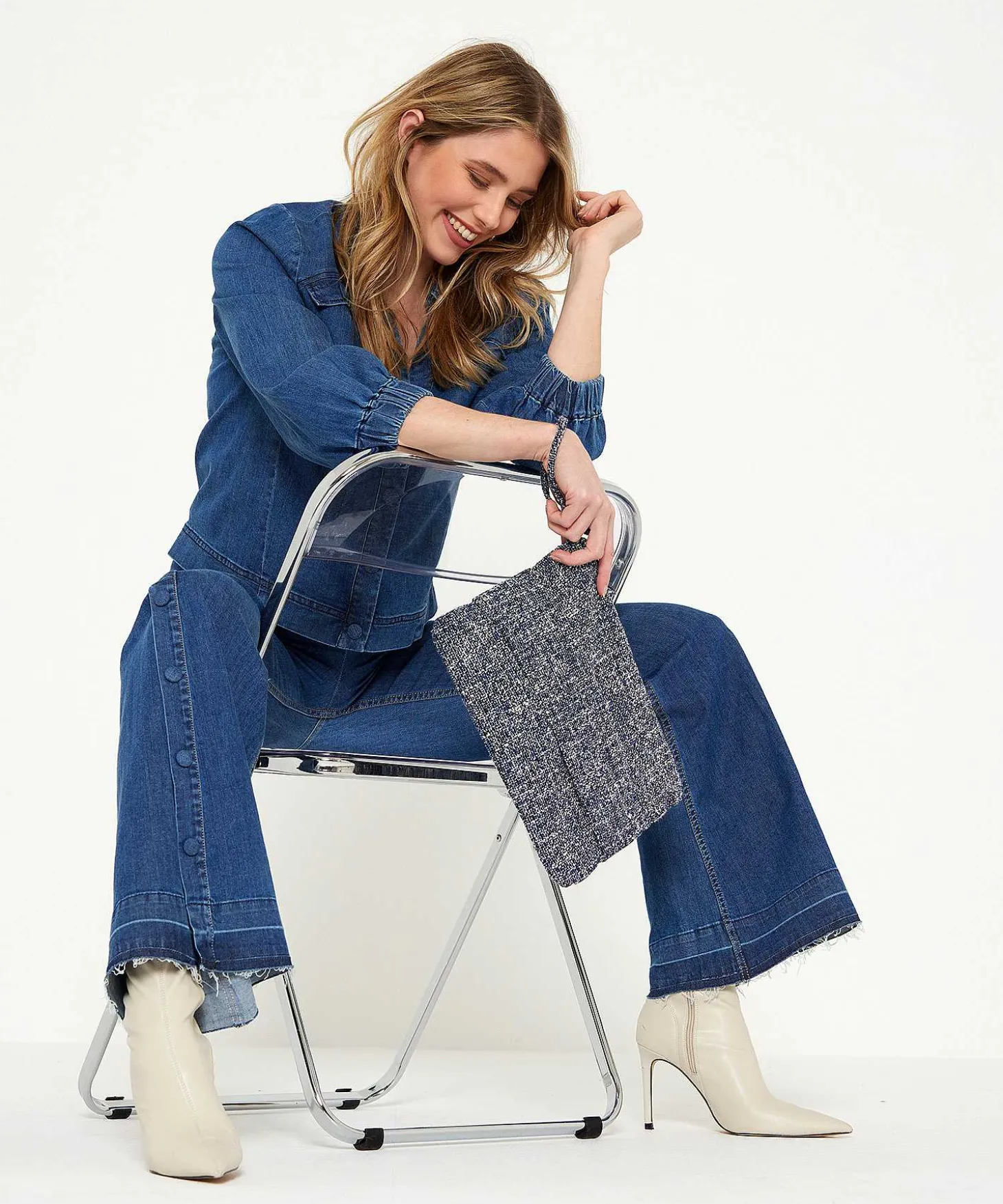 Luisa Cerano Bolso Tweed