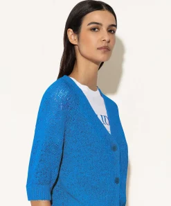 Luisa Cerano Cardigan De Hilo Con Cintas