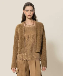 Luisa Cerano Cardigan Swagger Mezcla De Lana