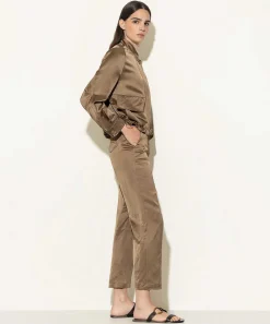 Luisa Cerano Cazadora Bomber Sedosa