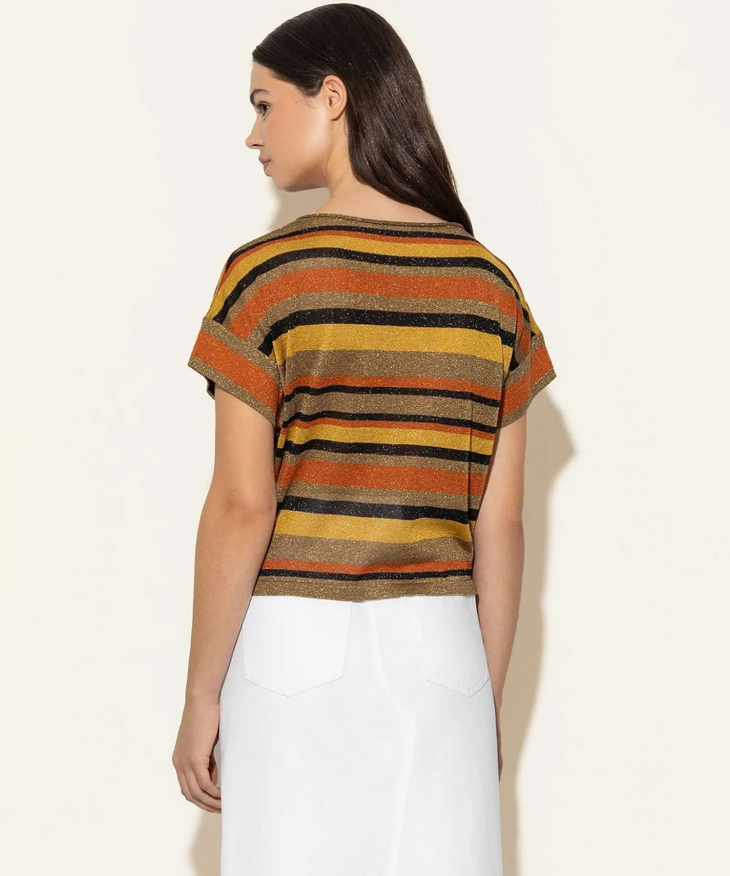 Luisa Cerano Jersey Rayas Lurex
