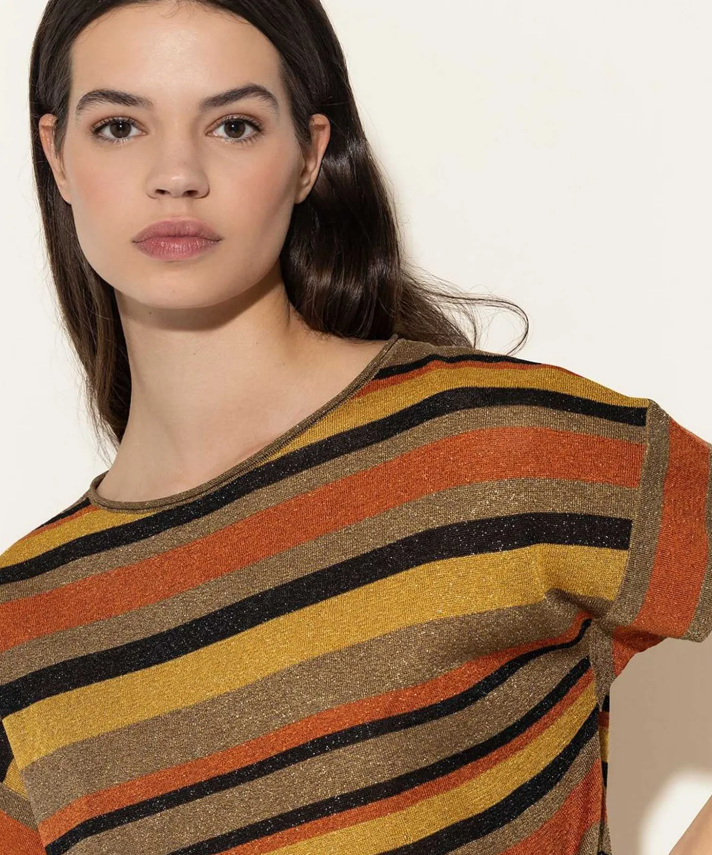 Luisa Cerano Jersey Rayas Lurex