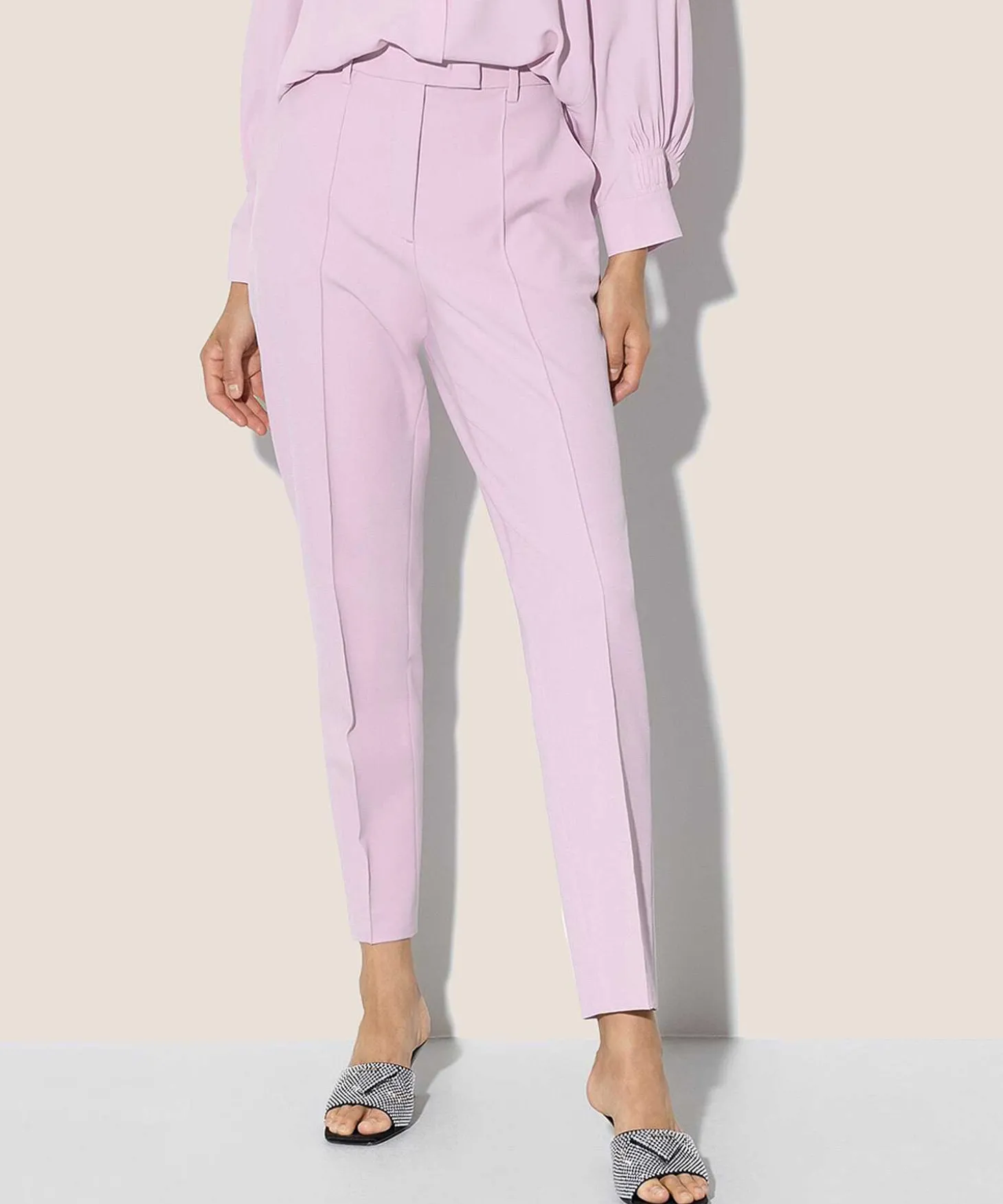 Luisa Cerano Pantalon Con Costura De Raya