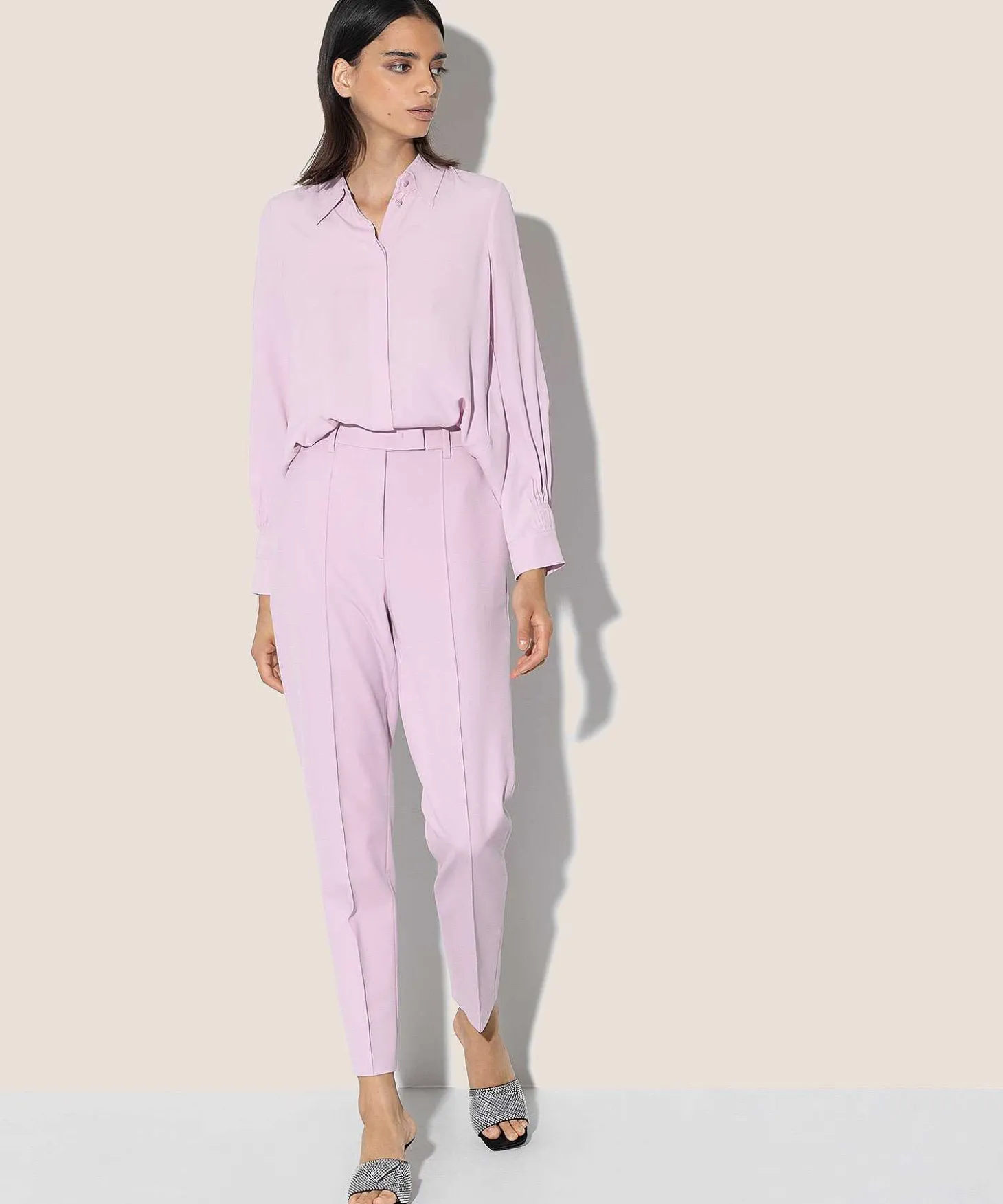 Luisa Cerano Pantalon Con Costura De Raya