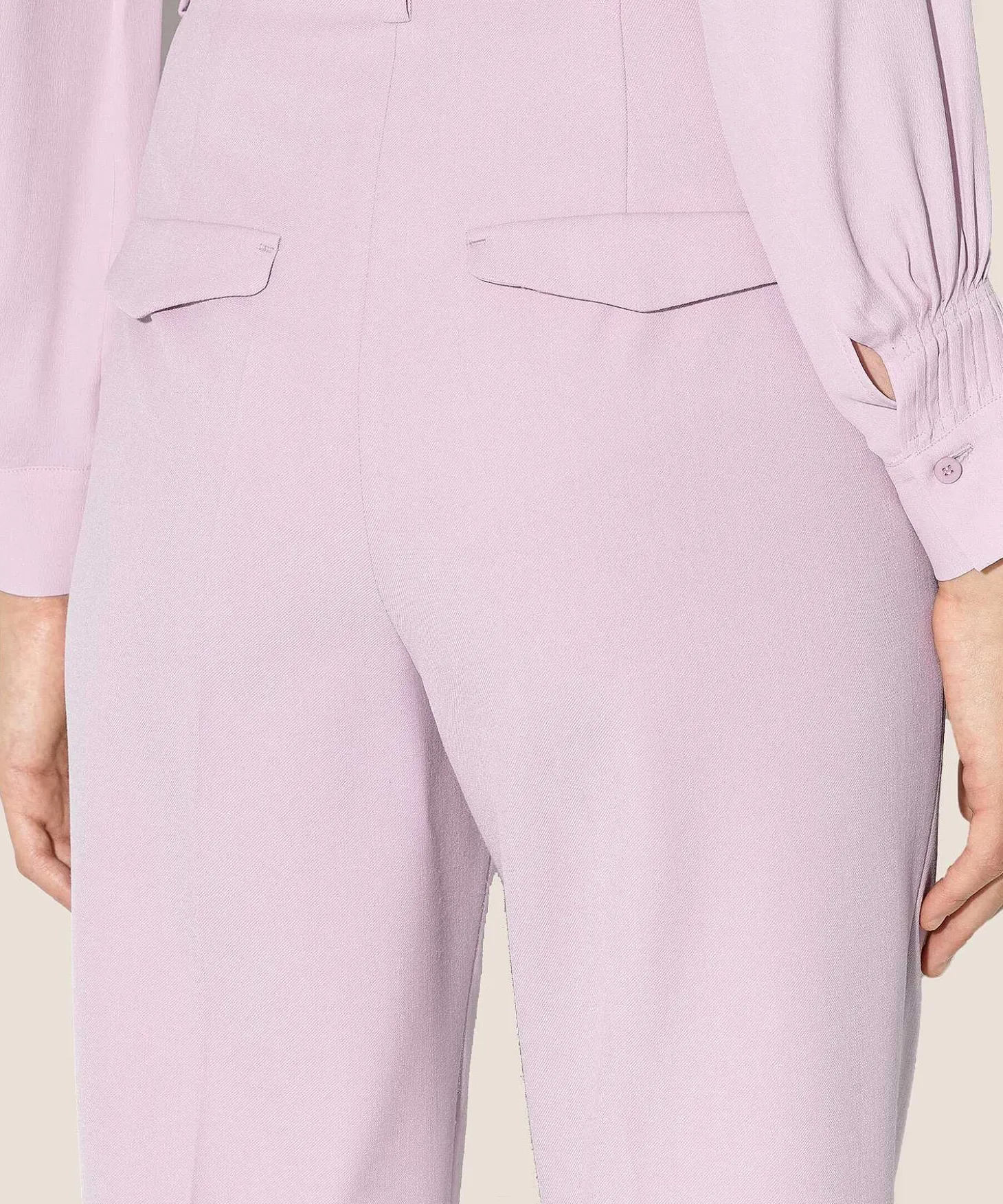 Luisa Cerano Pantalon Con Costura De Raya