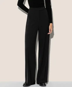 Luisa Cerano Pantalones Anchos De Crepe Ligero