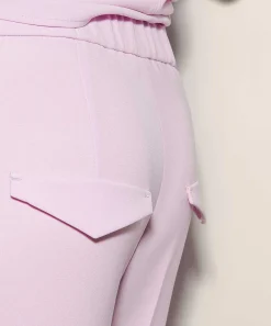 Luisa Cerano Pantalones Anchos De Crepe Ligero