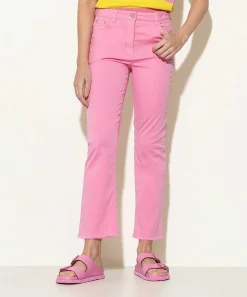Luisa Cerano Pantalones Kick Flare Algodon Suave