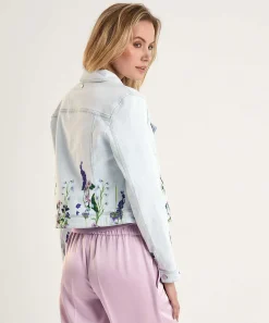 Marc Cain Chaqueta Vaquera Estampado Floral