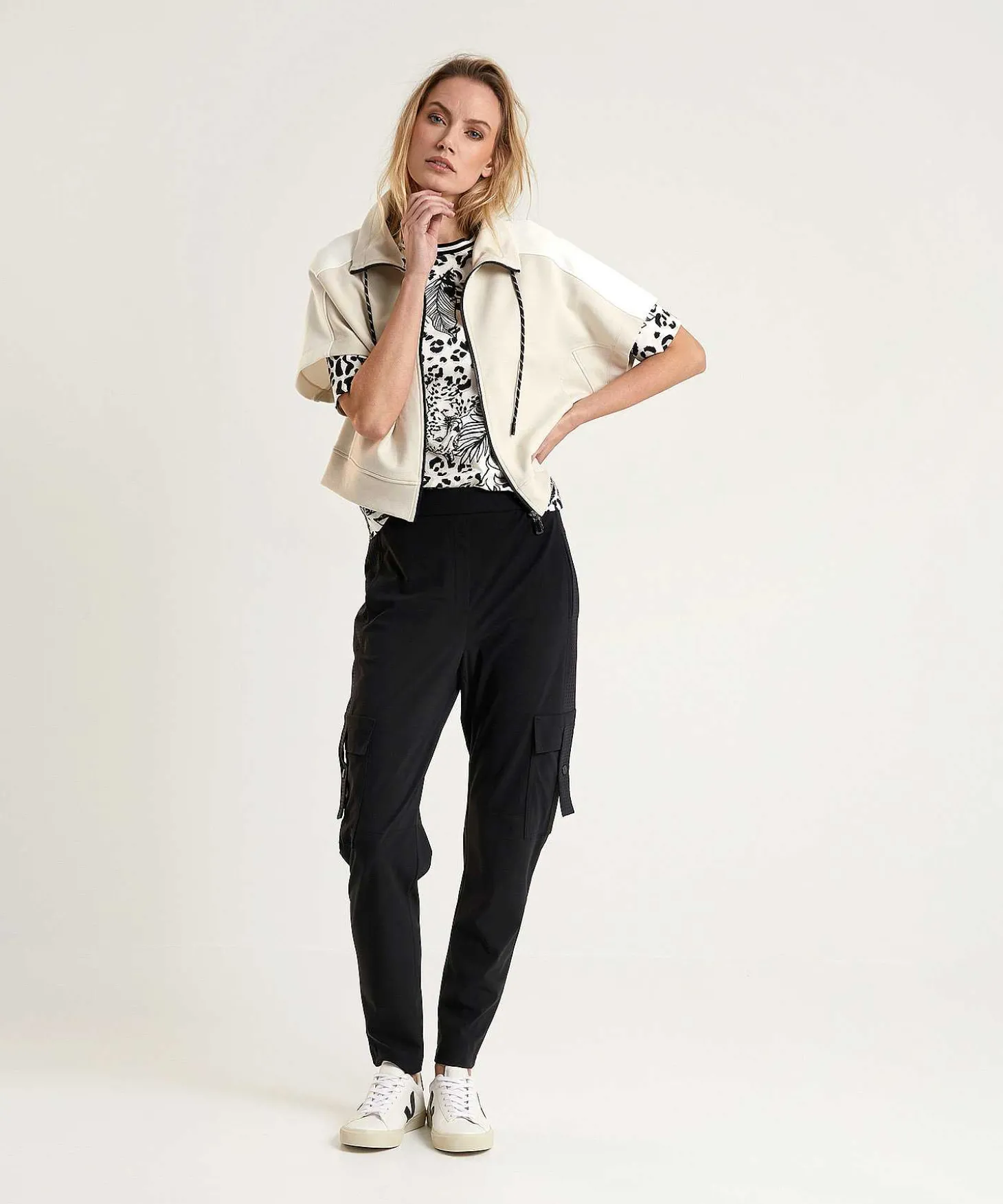 Marc Cain Pantalon Cargo Deportivo Rieti