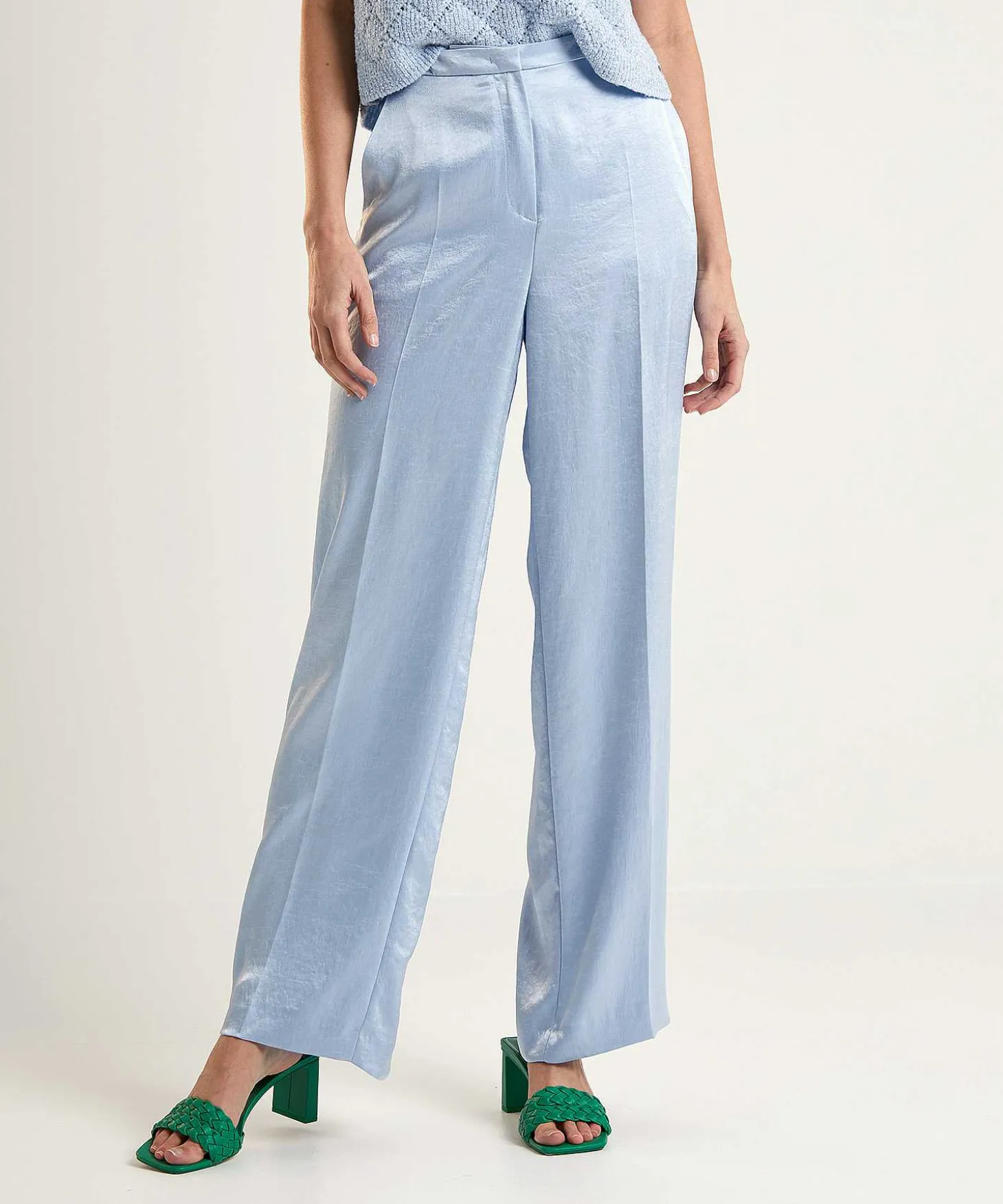 Marc Cain Pantalones Anchos Sedosos Wukari
