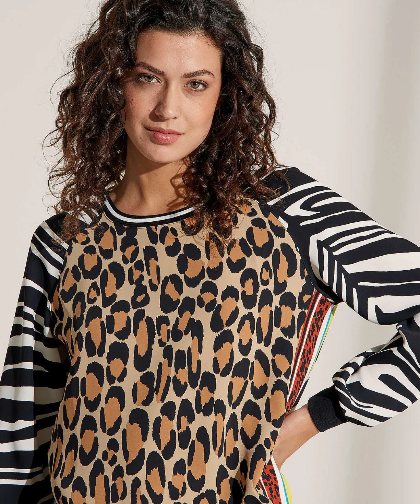 Marc Cain Sports Blusa De Buceo Animal Mixto