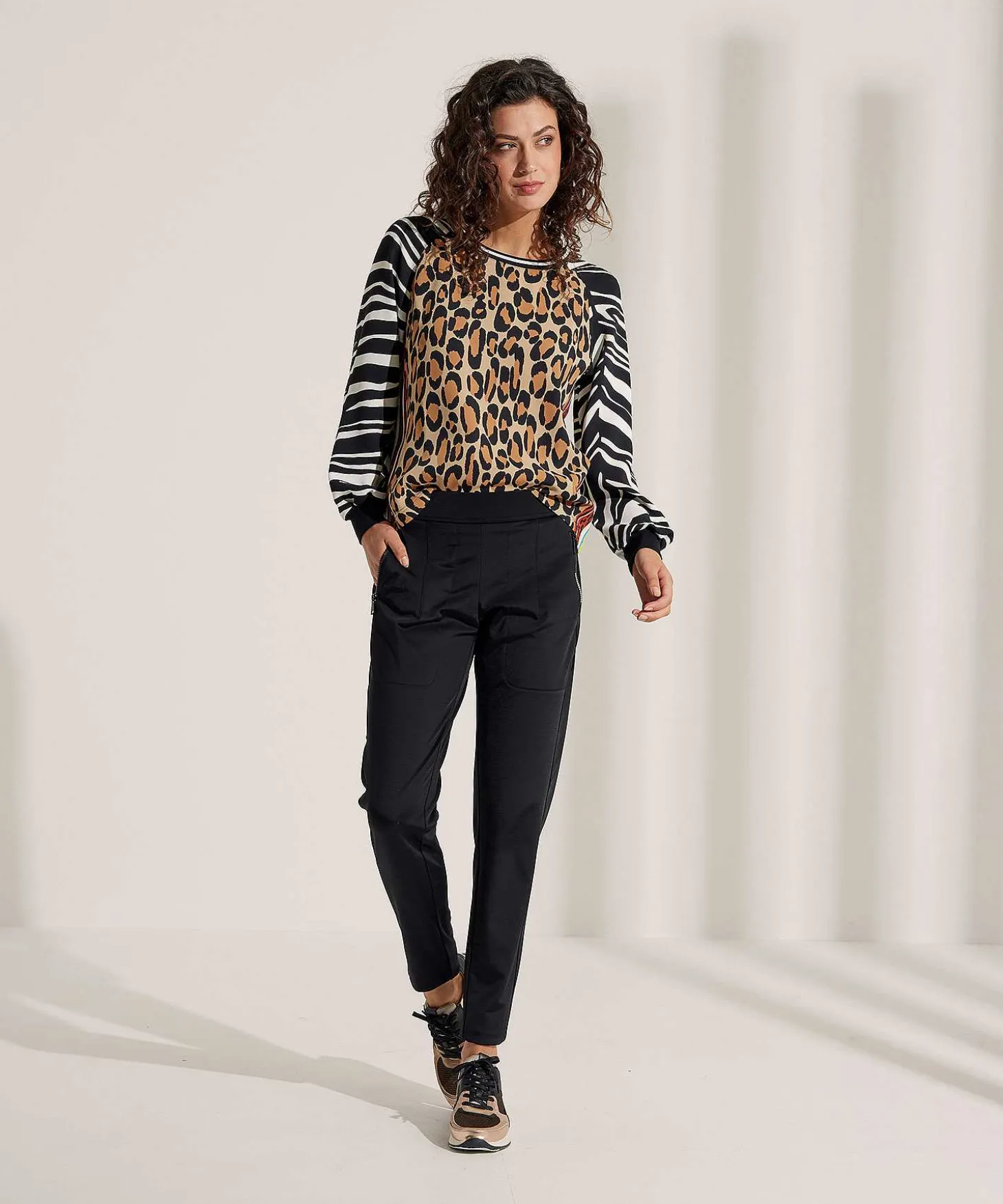 Marc Cain Sports Blusa De Buceo Animal Mixto