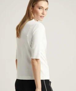 Marc Cain Sports Polo Jersey De Canale Estampado Panther