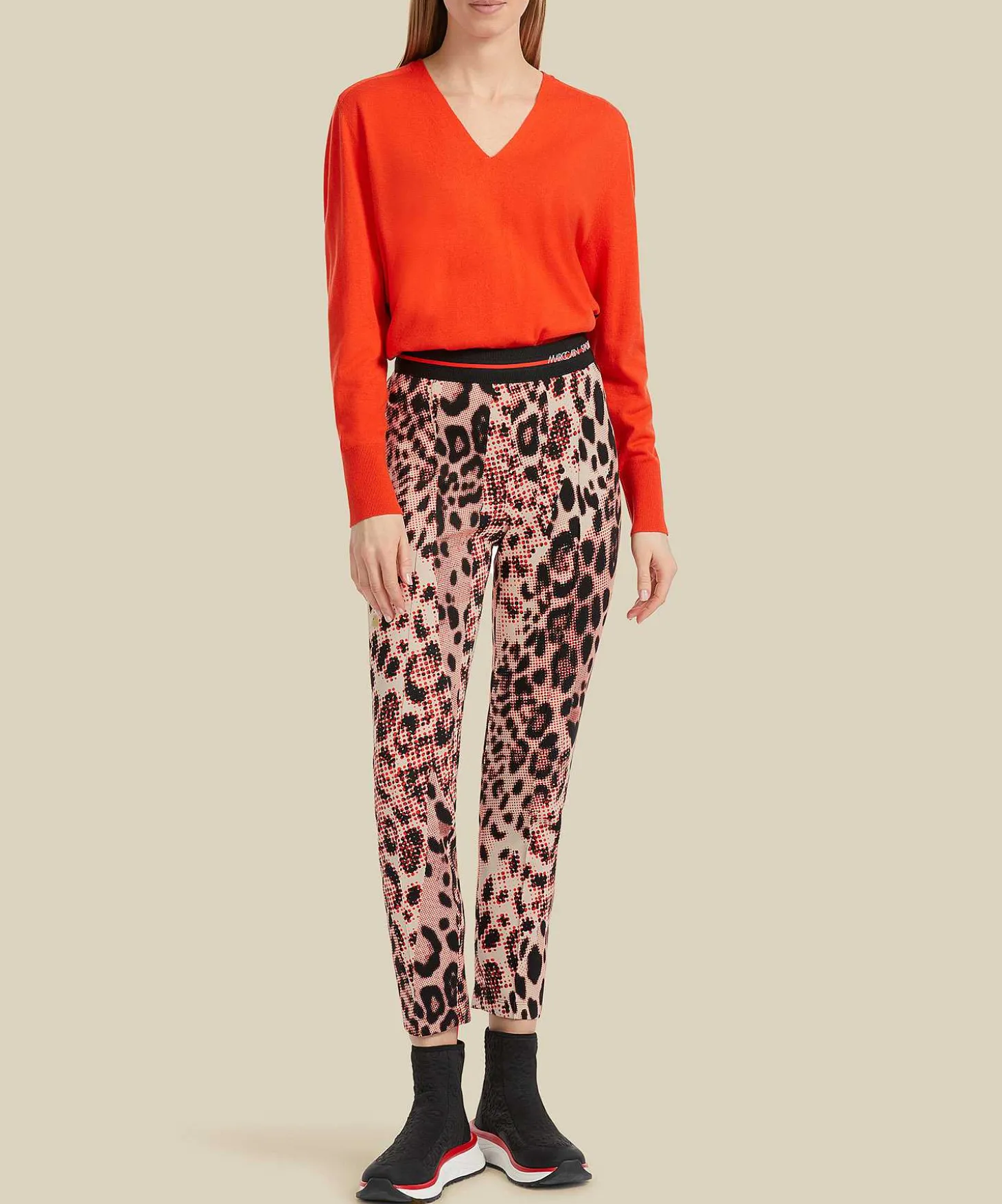 Marc Cain Sports Scuba Tregging Panther Print Sofia