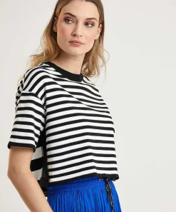 Marc Cain Sports Sueter Corto Rayas