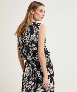 Marc Cain Top Deportivo Plisado Con Estampado Floral